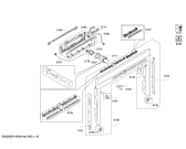 Схема №3 HB86P582 с изображением Панель управления для духового шкафа Siemens 00680878