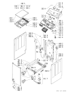 Схема №1 AWT 2375 с изображением Обшивка для стиралки Whirlpool 481245215583