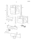 Схема №4 BLH 7502 R с изображением Дверка для плиты (духовки) Whirlpool 480121103327
