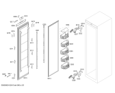 Схема №1 FID18P30 с изображением Крышка для холодильной камеры Bosch 00244003