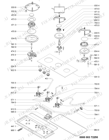 Схема №1 AKM 441 IX с изображением Другое для духового шкафа Whirlpool 480121104416
