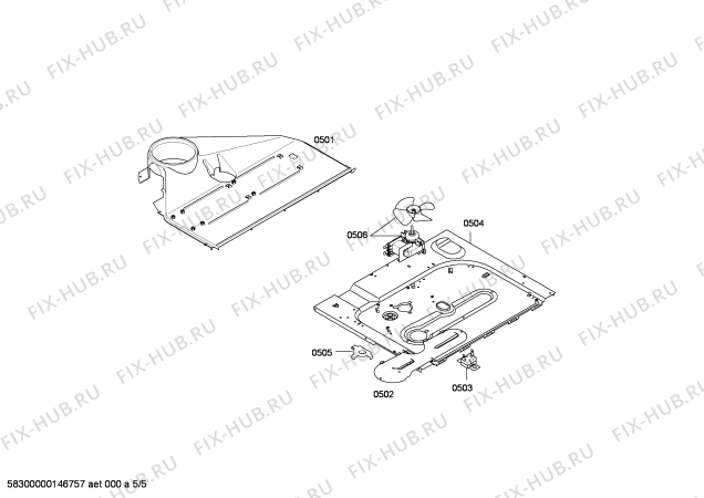 Схема №2 HC422213U с изображением Стеклокерамика для электропечи Siemens 00685152