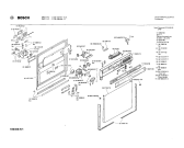 Схема №1 0730100619 SMS7110 с изображением Панель для посудомоечной машины Bosch 00115524