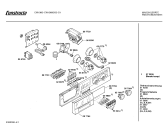 Схема №2 CW19600 CW1960 с изображением Панель управления для стиралки Bosch 00272939