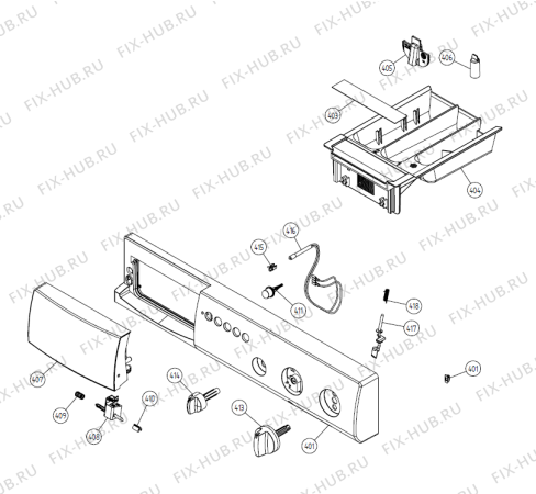 Взрыв-схема стиральной машины Gorenje W6231 with door CE   -White (900003246, WM44AEU) - Схема узла 04