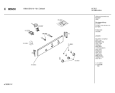 Схема №2 HBN215BAU с изображением Панель управления для плиты (духовки) Bosch 00353934
