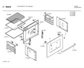 Схема №2 HEG225BRK с изображением Панель управления для плиты (духовки) Bosch 00352345