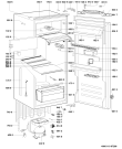 Схема №1 KVIS 2950 A++ с изображением Полка для холодильника Whirlpool 481010787724