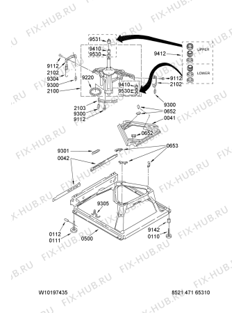 Схема №2 3UATW4605TQ с изображением Другое для стиралки Whirlpool 480110100223