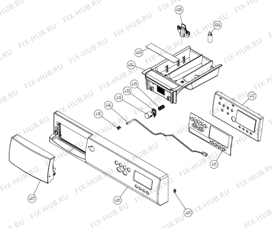 Взрыв-схема стиральной машины Gorenje Prof. Washer (pump) SF   -Grey (177000, WMC55) - Схема узла 04