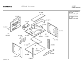 Схема №1 HB25K64 с изображением Панель управления для плиты (духовки) Siemens 00359112