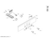 Схема №3 HC748541 с изображением Панель управления для духового шкафа Siemens 00707679