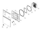 Схема №1 DAM5 (vent) BE   -Titanium #308760816 (900002784, TDC33BE) с изображением Уплотнение для стиралки Gorenje 441953