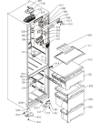 Схема №1 2000X (161233, HZS4066ABFV) с изображением Ящик (корзина) для холодильника Gorenje 105752
