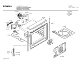 Схема №1 HK25260 с изображением Панель управления для электропечи Siemens 00290662