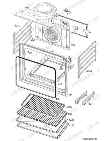 Схема №1 BE5013001M с изображением Микромодуль для духового шкафа Aeg 973944185806025