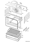 Схема №1 BE5013001M с изображением Микромодуль для духового шкафа Aeg 973944185806025