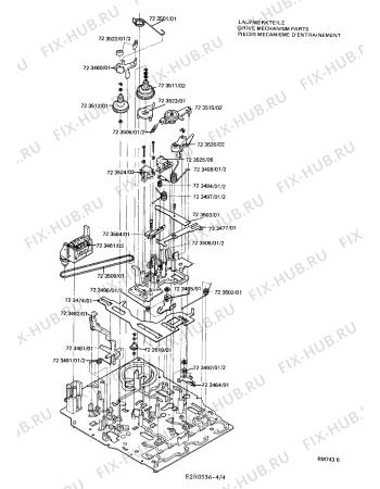 Взрыв-схема аудиотехники Siemens RM7436 - Схема узла 04