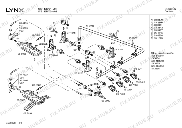 Схема №4 4CS142N с изображением Панель для электропечи Bosch 00354972