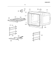 Схема №3 ESR 6482 WEISS с изображением Дверка для духового шкафа Whirlpool 482000018486