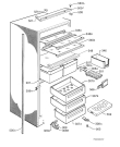 Схема №1 SN618 40I с изображением Контейнер для холодильной камеры Aeg 2275061048