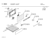 Схема №1 7680WP с изображением Планка для духового шкафа Bosch 00296172