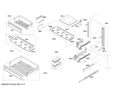 Схема №5 KBULT3671A с изображением Декоративная рамка для электропосудомоечной машины Bosch 00143802