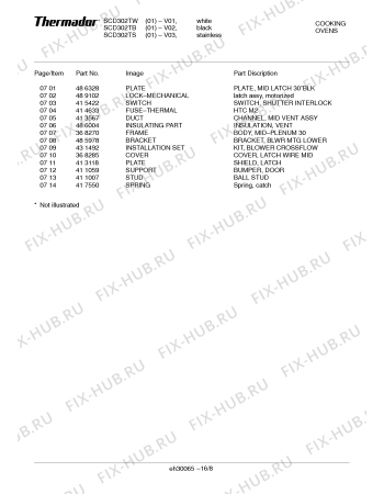 Схема №4 SCD302TW с изображением Программатор для электропечи Bosch 00368760