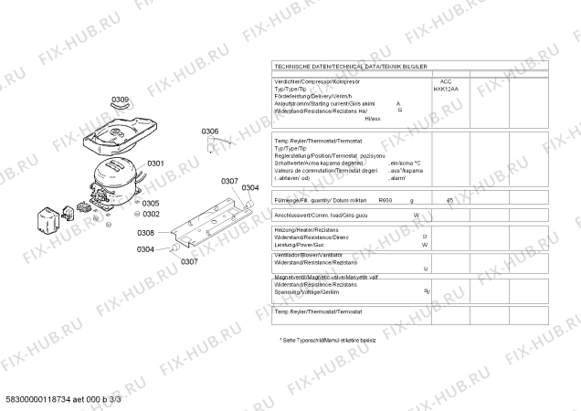 Схема №2 KSU49630NE с изображением Дверь для холодильника Bosch 00473898