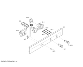 Схема №3 B95F42N0MK с изображением Панель управления для духового шкафа Bosch 00671511