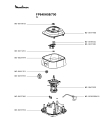 Схема №2 FP645H27/700 с изображением Элемент корпуса для кухонного измельчителя Moulinex MS-0A07894