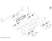 Схема №1 POD302RW, Thermador с изображением Внешняя дверь для духового шкафа Bosch 00777935