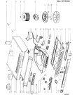 Схема №1 HI151WH (F022093) с изображением Керамическая поверхность для плиты (духовки) Indesit C00065099