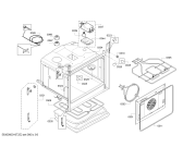 Схема №3 3HB539XI с изображением Фронтальное стекло для духового шкафа Bosch 00688360