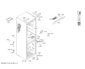 Схема №2 KGN39XI33 с изображением Вентиляционный канал для холодильника Bosch 00744469