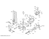 Схема №3 SGS53E32FF с изображением Панель управления для электропосудомоечной машины Bosch 00664366