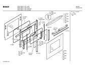 Схема №5 HEN1450 с изображением Панель управления для духового шкафа Bosch 00358421