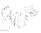 Схема №2 HCE763323U Bosch с изображением Стеклокерамика для электропечи Bosch 00770617