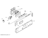 Схема №3 SGV47T03EU с изображением Набор кнопок для электропосудомоечной машины Bosch 00425569