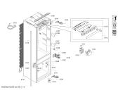 Схема №2 KIS87AF307 Bosch с изображением Модуль управления, запрограммированный для холодильной камеры Bosch 11027765