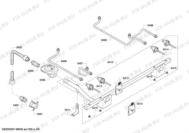 Схема №3 PRD486GDHC с изображением Рамка для духового шкафа Bosch 00685114