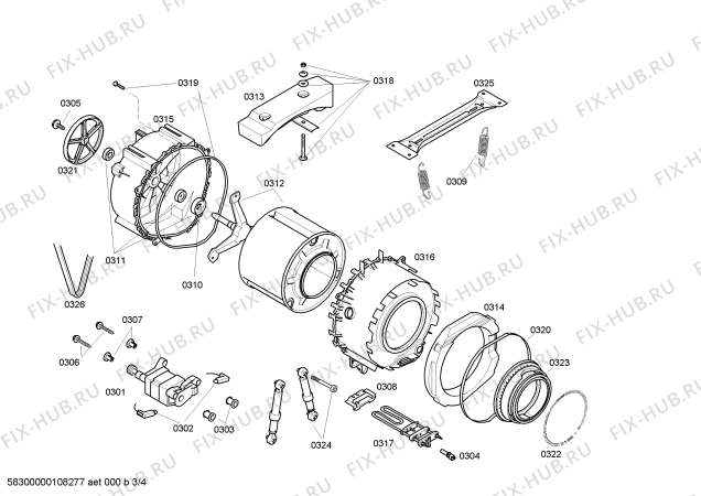 Схема №1 WFL2860NN Maxx WFL2860 с изображением Ручка для стиралки Bosch 00494225