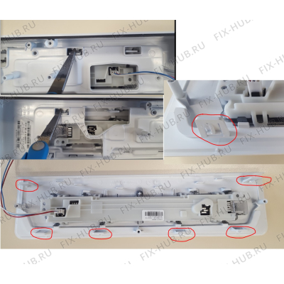 Панель управления для посудомоечной машины Indesit C00545491 в гипермаркете Fix-Hub