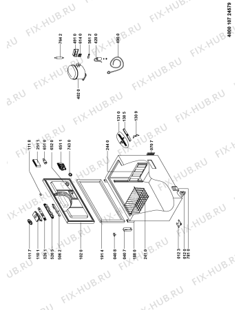 Схема №1 CEI390 с изображением Компрессор для холодильника Whirlpool 481010684595