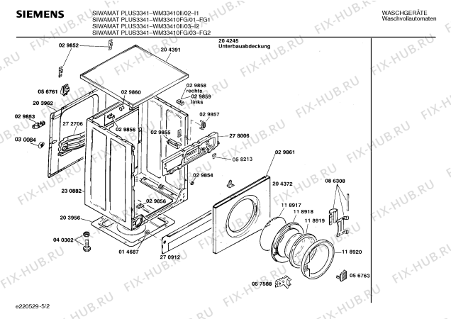 Схема №1 WM33410FG SIWAMAT PLUS 3341 с изображением Ручка выбора программ для стиральной машины Siemens 00065775