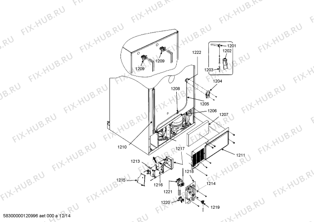 Схема №2 RY495330 с изображением Цокольная панель для холодильника Bosch 00478339