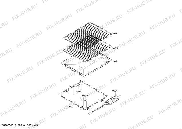 Схема №5 HM955200F с изображением Варочная панель для плиты (духовки) Siemens 00244736