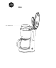 Схема №1 2296 с изображением Держатель фильтра для кофеварки (кофемашины) Seb FS-3000000287