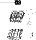 Схема №3 DEDW650S с изображением Панель для посудомойки DELONGHI DAU1590985