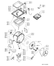 Схема №2 BILA 100/W с изображением Декоративная панель для стиралки Whirlpool 480111103042